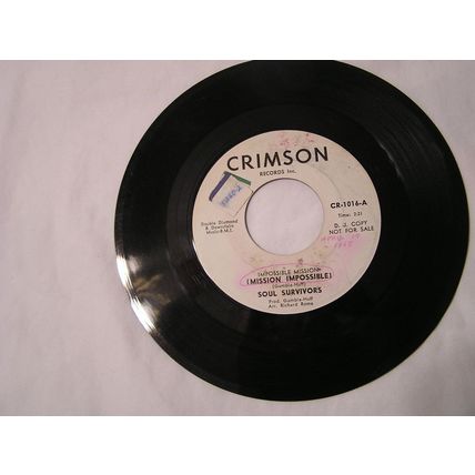 Soul Survivors Promo 45-(IMPOSSIBLE MISSION)MISSION IMPOSSIBLE/POOR MAN'S DREAM