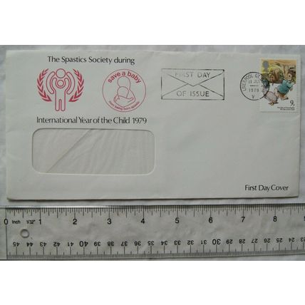 1979 first day cover International Year of the Child, Spastics Society Liverpool