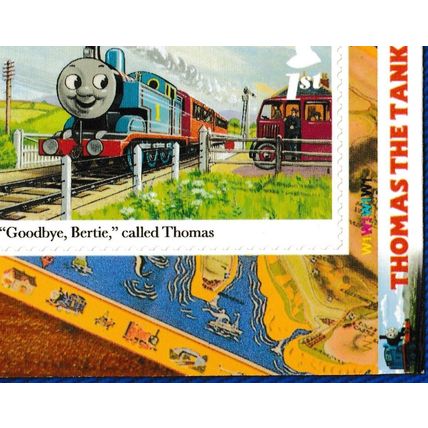 GB 2011 PM29 CYLINDER - Thomas The Tank Engine Self Adhesive 1st Class Booklet