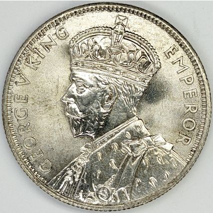 AUSTRALIA 1934/35 Melbourne Centenary Florin, 92.5% Silver (A)