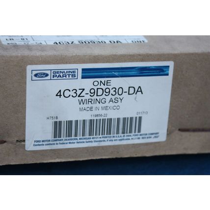 NEW SEALED Genuine OEM Ford 4C3Z-9D930-DA Wiring Assy 4C3Z9D930DA 119856-22