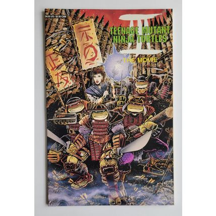 TEENAGE MUTANT NINJA TURTLES III The Movie Comic / 1993 Archie Comics NM- Cond.
