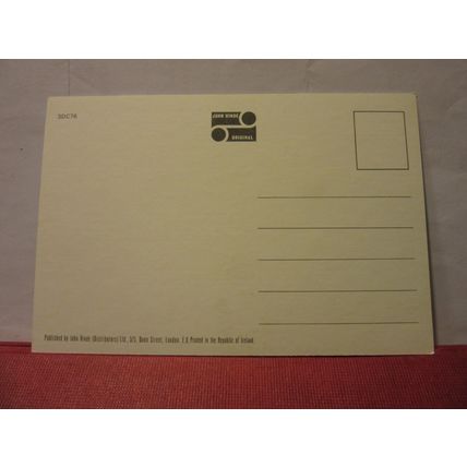 KING HARRY FERRY, FALMOUTH, CORNWALL unused postcard by John Hinde 3DC76 =