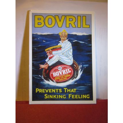 BOVRIL used advertising postcard 1993 pm #