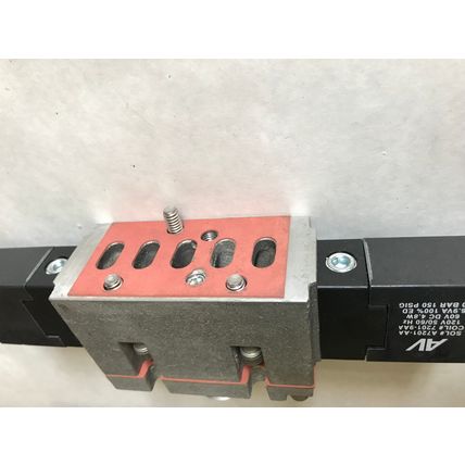 AUTOMATIC 407B43S3S3-AA4 PNEUMATIC SOLENOID VALVE SOL A7201-AA,7201-9AA,BU,SA,AE