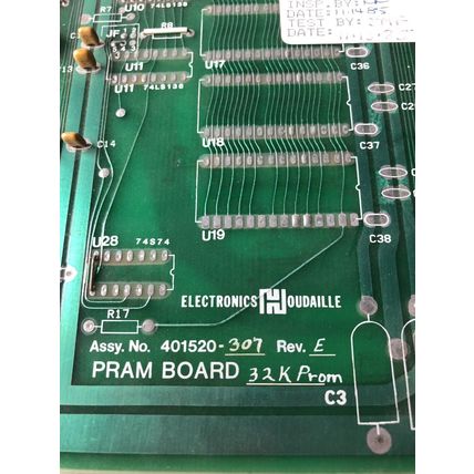 HOUDAILLE 401520-307 REV E PRAM BOARD PCB,401519-000 STRIPPIT TURRET PRESS,FL