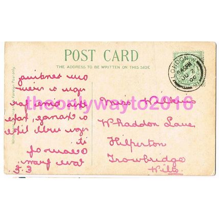 Westminster Abbey, London, England, 1900, Postcard