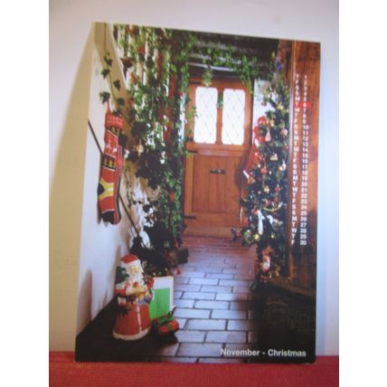 6th November, CHRISTMAS issued 2000 by Post office/Royal Mail postcard =