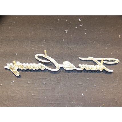 1969 - 1978 CHRYSLER TOWN & COUNTRY EMBLEM OEM #2902894 70 71 72 73 74 75 76 77