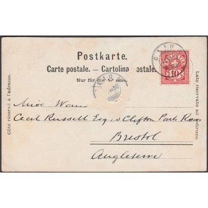 Château de Chillon, Vaud, 1900 - Jullien Frères CPA JJ2005
