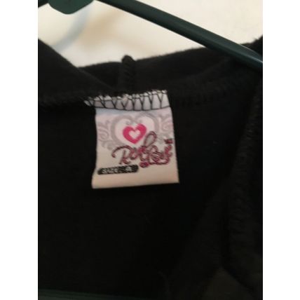 Real Love Girls Full Zip Hoodie Sweatshirt Jacket Size 4