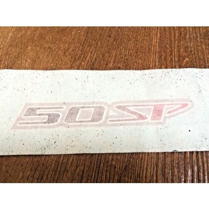 Genuine Gilera SP 50 decal logo pt no 621746 Runner Sport Production 50 50SP