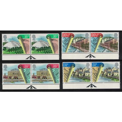 Great Britain Urban Renewal 4v Pairs 1984 MNH SG#1245-1248 Sc#1049-1052