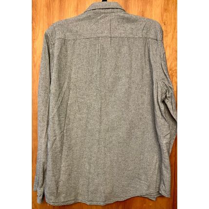 Grey Men's Long Sleeve Button up Shirt Sonoma XL #200