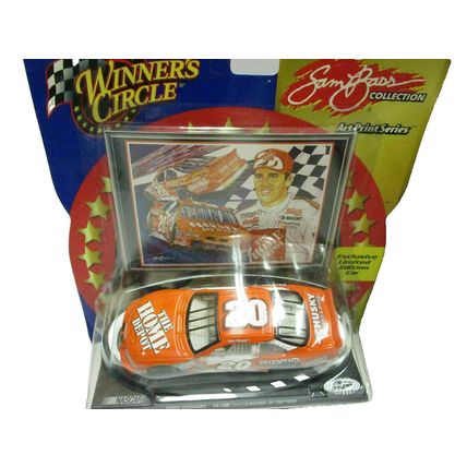 Winner's Circle Sam Bass Art Print Series, 1/43 Tony Stuart #20 Home Depot