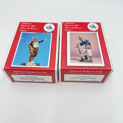 Michael Robert’s ltd Corporal & Voltigeur French infantry #1808 #1813 models