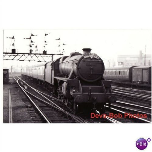 Railway Photo LMS Stanier Black 5 45400 ABERDEEN 4-6-0 Loco The Granite City