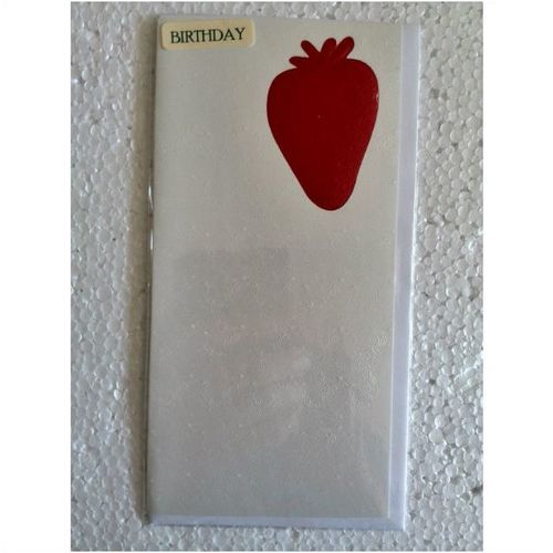 Birthday - White Foil Card