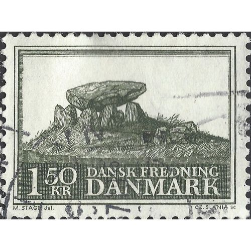 DENMARK, Cromlech, grey 1966, 1.50Kr