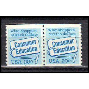 2005 20c Consumer Education Fine MNH Dry Gum CNP Left 2 PA0576