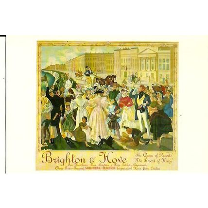Advertising BRIGHTON & HOVE Postcard (Mumbles MRP/118)