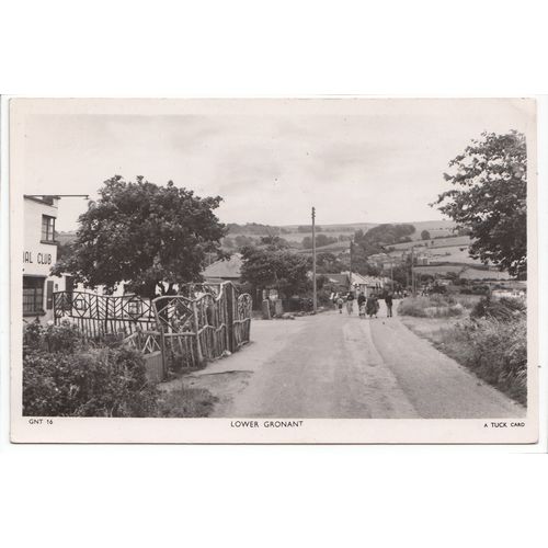 Lower Gronant Flintshire RP Postcard 16