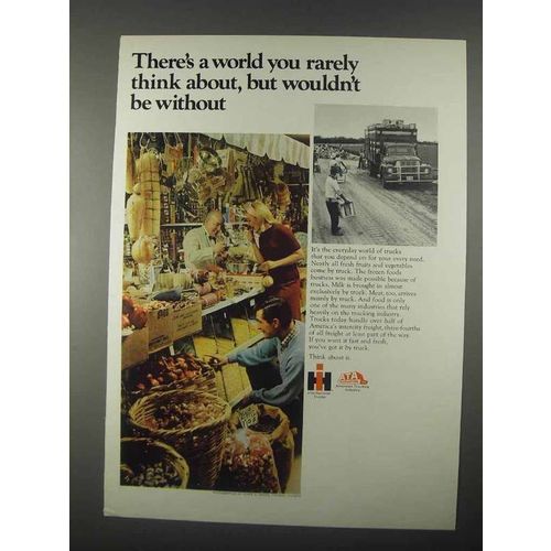 1967 International Harvester Truck Ad - Think About