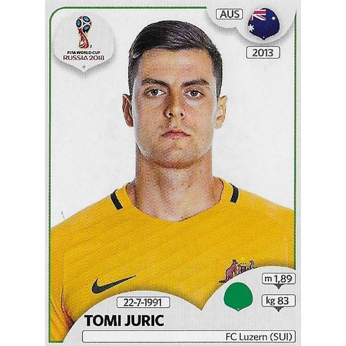 Panini's FIFA World Cup Russia 2018 Stickers: No.230 - Juric (Tomi)