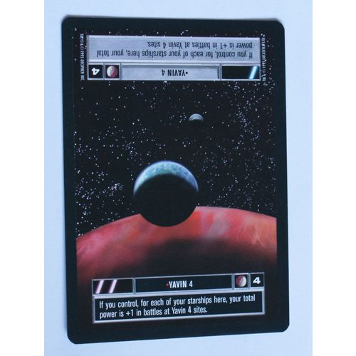 Star Wars CCG: Premier Limited # Yavin 4 (A) dark 1995 decipher