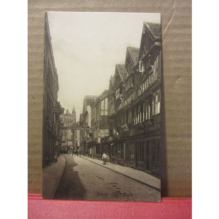 STONEGATE, YORK.. unused antique postcard by F. Frith /