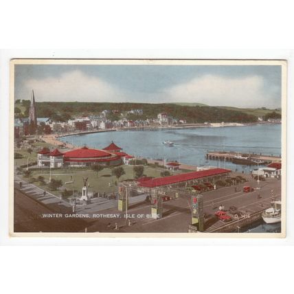 The Winter Gardens Rothesay Postcard Isle of Bute