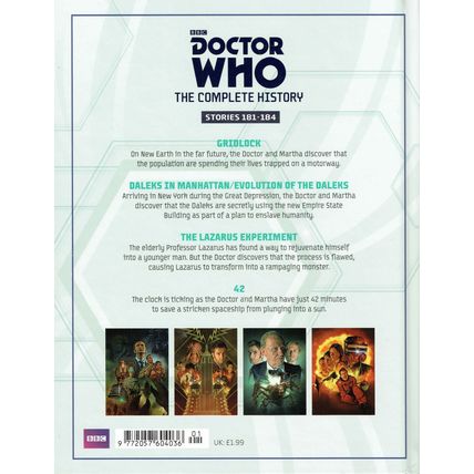 DOCTOR WHO COMPLETE HISTORY VOL 55 DAVID TENNANT DALEKS IN MANHATTAN HACHETTE
