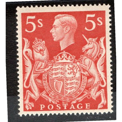 Sg477 5s Red P.O.Fresh Mint never hinged (G225)