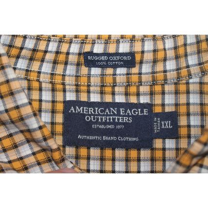 Men's XXL American Eagle Outfitters Rugged Oxford Long Sleeve Button Up Shirt