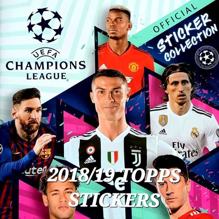 Topps Champions League 2018/19 Football Stickers Numbers 401 - 595