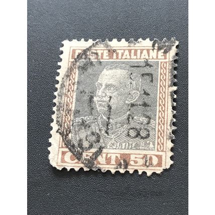 Briefmarke Italien 50 Centesimi 1925 Michel 263 gestempelt