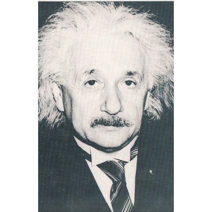 The Nostalgia Postcard 1890's - 1950's - Albert Einstein (1879-1955) *