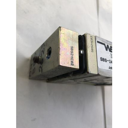 NEW OLD WELKER SBS-24-23-HS-C1 PNEUMATIC CYLINDER, 40mm BORE, 25mm STROKE ,TG