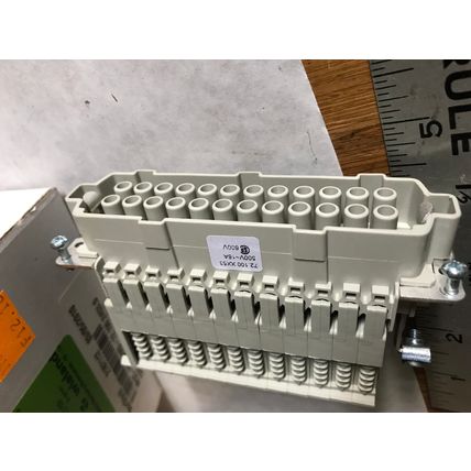 NEW WIELAND 72.100 XX53,72.100.2453.0 CABLE CONNECTOR MULTIPOLE ADAPTER,EO