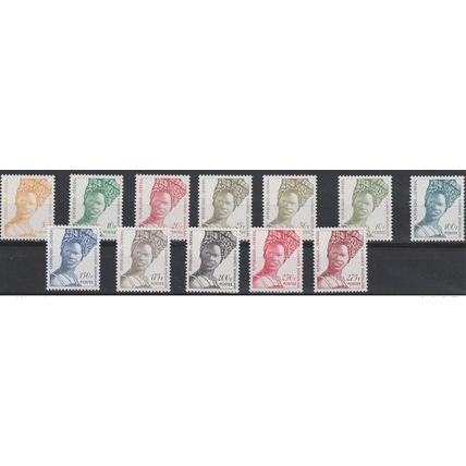 Sénégal 1995 Mi. 1361 - 1372 Elegance Sénégalaise Série courante rare