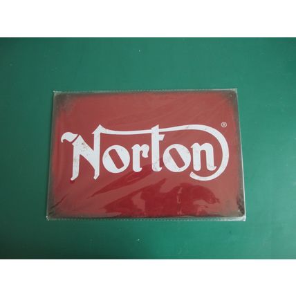 NORTON MOTORBIKE RETRO SIGN