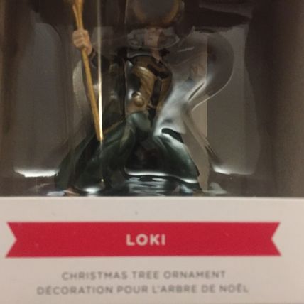 New Hallmark Marvel Loki Figure Ornament