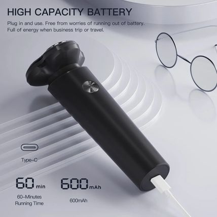 ENCHEN MENS ELECTRIC SHAVER BLACK STONE 7 Portable Beard Trimmer Rechargeable