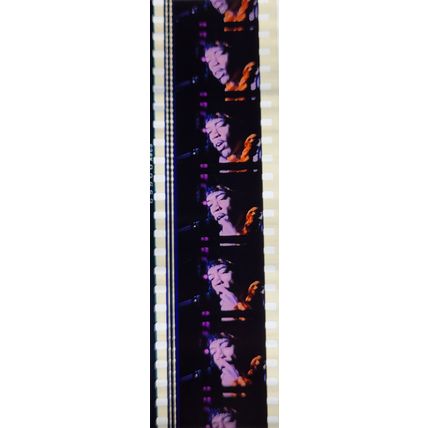 Jimi Hendrex. Pk MTP - C069q . 1 STRIP OF 5 - 35MM FILM CELLS. A very rare strip