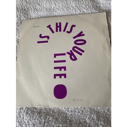 45 rpm 7” Vinyl IS THIS YOUR LIFE? 20th Century Church Light Music Group
