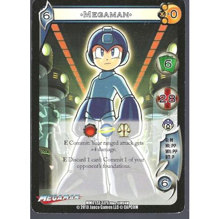 UFS Ultimate Fighting System Trading Card Dark Stalker Megaman
