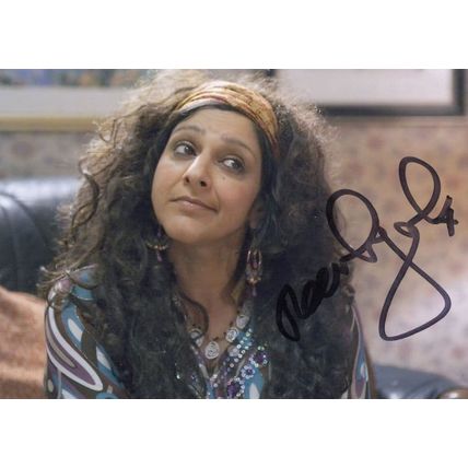 Meera Syral Holby City Bad Girls Dr Who Hand Signed Photo
