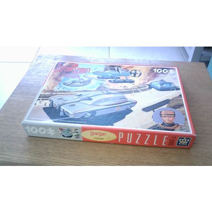 CAPTAIN SCARLET AND THE MYSTERONS Jigsaw Puzzle (100 Piece) King. 1993 VINTAGE