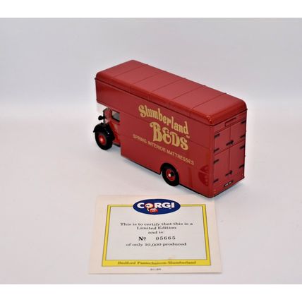 CORGI COMMERCIALS 97085 BEDFORD PANTECHNICON SLUMBERLAND LIMITED EDITION