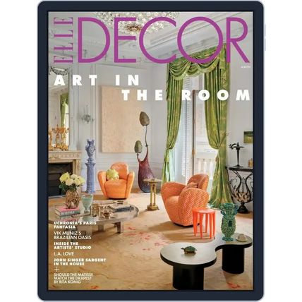 ELLE DECOR-MARCH 2025-ART IN THE ROOM-NEW-FAST SHIPPING